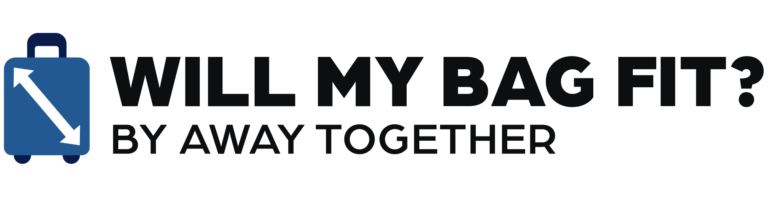 Will My Bag Fit By Away Together Logo