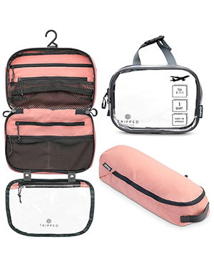 Tripped Travel Gear Hanging Toiletry Bag
